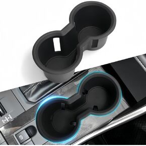 Wireless Charging Protective Mat for Toyota Grand Highlander 2025 2024, Center Console Interior Accessories Silicone Anti-Slip Wireless Charger Cover Pad for 2024-2025 Grand Highlander, Black