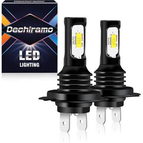 H7 Motorcycle Bulbs Compatible for 2008 2009 2010 2011 2012 Kawasaki Ninja 250r,55W 6000K White light,Plug and Play,H7 Fog Light Bulbs(Pack of 2)