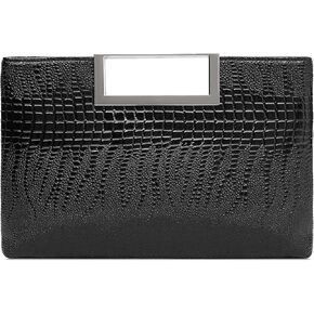 Vegan Leather Handbag Clutch Purses for Women Formal Stylish Evening Clutch for Weddings, Proms, Cocktail