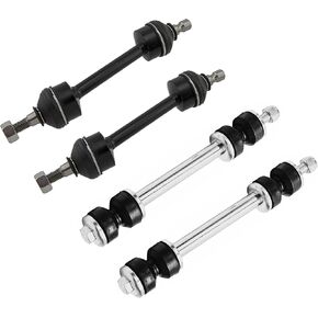 PARTSW-4 PC Front and الخلفي مجموعة Sway Bar Bar Links for Ford Crown Victoria 1992-1994 / Lincoln Town Car 1991-1994 / Mercury Grand Marquis 1992-1994