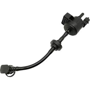 Vapor Canister Purge Valve, EVAP Evaporator Emission Purge Valve 55573017 PV704 2M1338 55576071 0280142, High Temperature Resistance Replacement, Compatible with Chevrolet Cruze (Black)