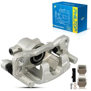 PHILTOP Rear Left Disc Brake Caliper Assembly Replacement For Jeep 2008-2017 Patriot, 2007-2010, 2012-2017 Compass, Dodge 2008-2009, 2011-2014 Avenger, 2011-2014 Chrysler 200, Sebring, 18B5039