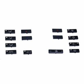 Air Conditioner Heater Climate Ventilation Control Buttons Switch Set Compatible with BMW 5 Series E39 1995-2003