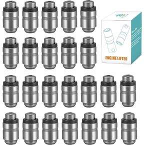 (OEM Parts) 24 PCS HT-6007 2131753 Hydraulic Valve Lifter For 1982-2005 Chrysler,1981-2005 Dodge,1983-2017 Mitsubishi,1981-2000 Plymouth Vehicles 1.5 1.6 1.8 2.0 2.4 2.5 2.6 3.0 3.5 3.8 L4 V6