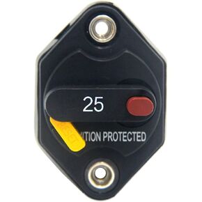 Zookoto 12V-32V DC 50A قاطع دائرة الصمامات العاكس مع زر إعادة ضبط يدوي لشاحنة تلقائية in Kuwait