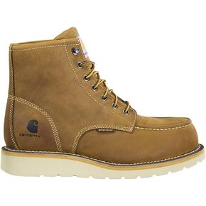 Carhartt Men's 6" Waterproof Nano Toe Wedge Work Boot Fw6425-m Construction