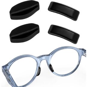 Replacement Nose Pads for Oakley Frogskins Range OO9284/Frogskins Hybrid OO9289/Side Swept OO9445/Spindrift OO9474/Top Knot OO9434/Wildrye OO9230, Black Small Size Nose Piece