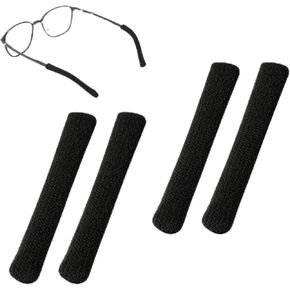 نظارات العين الأذن Grippers-4 PCS Eyeglasses Eyeglasses Moxions ، ويخفف من التعب والألم ، ويمنع الانزلاق ، ويناسب جميع النظارات ، مناسبة للرجال والنساء والنساء