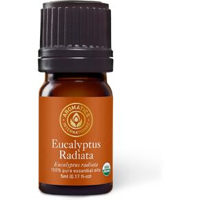 Aromatics International Premium Organic Eucalyptus Globulus Essential Oil 5ml | Luxurious Aroma Oils for Diffuser & Home Fragrance