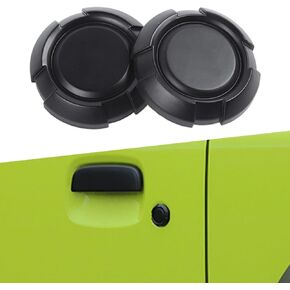 2PCS Keyhole Covers Security Door Lock Key Hole Protection Trim for Suzuki Jimny 2019 2020 2021 2022 2023 2024 2025 Exterior Accessories