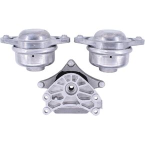 MOTOKU Driver and Passenger Side Engine Motor Mount and Rear Transmission Mount for Mercedes C230 C250 C300 C350 CL550 CLS400 CLS550 CLS63 AMG E250 E300 E350 E400 E550 E63 AMG S