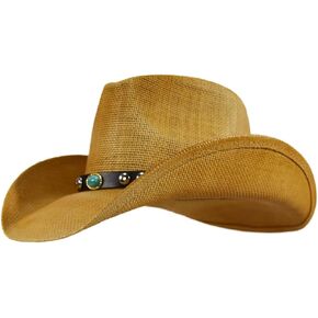Straw Cowboy Hats for Women and Men