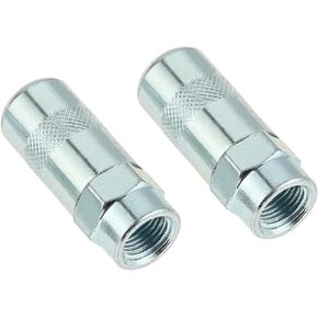 49-16-2649 Grease Gun Couplers, 2Pcs High Pressure Grease Gun Coupler Tips with 1/8“ NPT Threads Compatible with Milwaukee M12 Cordless Grease Gun and M18 Cordless 2-Speed Grease Gun
