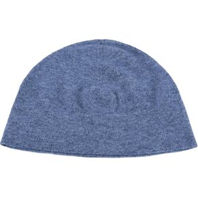 شورت من Hawick Men's 100 ٪ Cashmere Watch Cap Beanie - Denim Blue - مصنوع في اسكتلندا بواسطة Love Cashmere