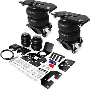 طقم تعليق أكياس Air Spring Bag المتوافقة مع 2003-2013 Dodge RAM 2500/3500 2WD/4WD 3/4 و 1 TON TRUCK UP BUST مع 8 LUGS OEM رقم OEM استبدل DOT-DO0313-001 حتى 5000 رطل