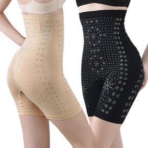 Ouruikia Women's High Waisted Shapewear Shorts Stretchy Shapewear Underwear Body Shaper Underwear