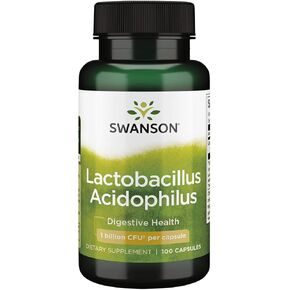 Swanson lactobacillus acidophilus 2 مليار CFU 100 كبسولات