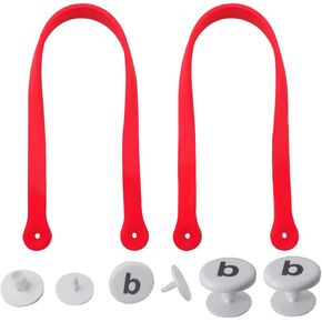 Bogg S/M Beach Bag Replacement Handles with 4 Rivets - Repair Kit (Coral)