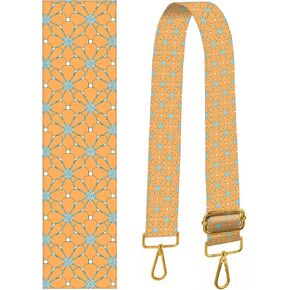 Purse Strap Replacement Crossbody 2" Wide Shoulder Strap, Cute Handbag Strap Bag Strap Replacement Belts Adjustable