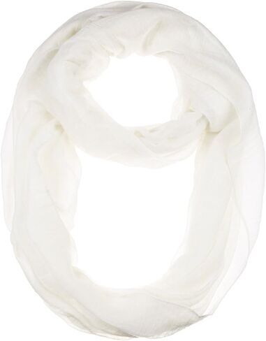 Fashion Solid Versatile Infinity Circle Loop Scarves Lightweight Silk Scarf in Saudi Arabia