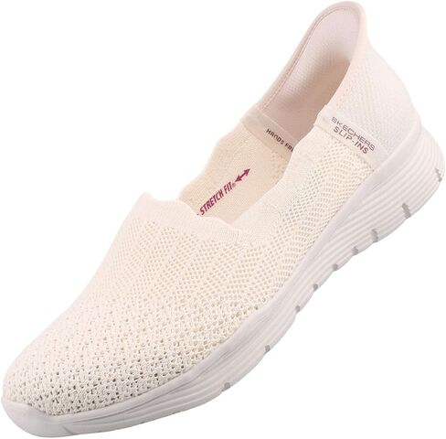 حذاء مسطح للسيدات من Skechers Seager-Believe It بدون استخدام اليدين سهل الارتداء in Kuwait
