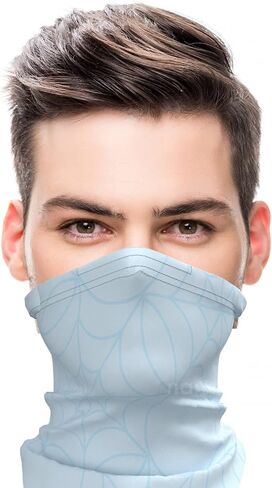 nanoSPACE Neck Gaiter Thin, Breathable Micro-Mesh® with Nanosilver® membrane 97-99.9% filter efficiency in Saudi Arabia