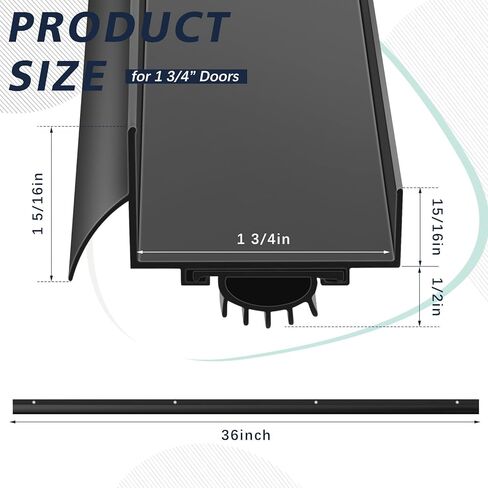 2 قطعة 1-3 / 4 × 36 U على شكل باب من الألومنيوم من أسفل الاجتياح مع غطاء بالتنقيط للباب فضي تحت الباب مانع تسرب المسمار على الأبواب الخارجية للأبواب الخارجية شريط السير الوقائي للباب الأمامي in Kuwait