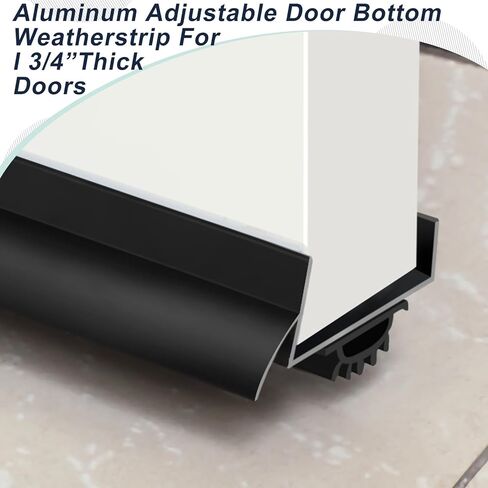 2 قطعة 1-3 / 4 × 36 U على شكل باب من الألومنيوم من أسفل الاجتياح مع غطاء بالتنقيط للباب فضي تحت الباب مانع تسرب المسمار على الأبواب الخارجية للأبواب الخارجية شريط السير الوقائي للباب الأمامي in Kuwait