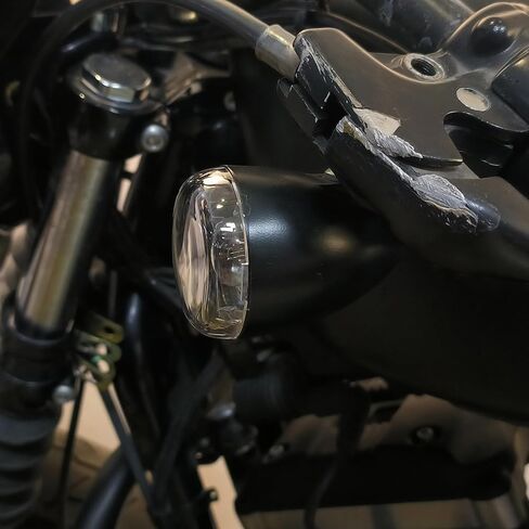 HDBUBALUS Bullet Turn Signal Light Amber Lens Cover Fit For Harley Touring Road King Street Glide Sportster Softail Dyna 2000-2025 4pc in Kuwait