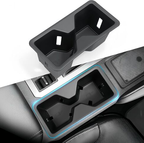 Wireless Charging Protective Mat for Toyota Grand Highlander 2025 2024, Center Console Interior Accessories Silicone Anti-Slip Wireless Charger Cover Pad for 2024-2025 Grand Highlander, Black in Saudi Arabia