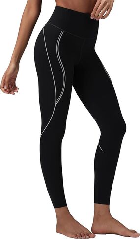baleaf Freeleaf Broadway High Waisted Legging for Women, 25" Dance Yoga Workout Leggings with Pockets Soft Athletic Pants in Saudi Arabia