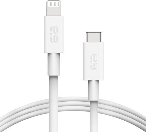 كابل PureGear USB C إلى Lightning (4 أقدام، أسود)، كابل معتمد من MFi لأجهزة iPhone 14 Pro Max/14/13 Pro Max/13/12 Pro Max/12/11 Pro Max/11/X/XS/SE/AirPods Pro ‎يدعم توصيل الطاقة بسلك شحن سريع in Saudi Arabia
