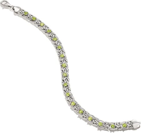 Ross-Simons Gemstone Byzantine Bracelet in Sterling Silver in Saudi Arabia