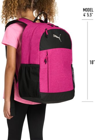 PUMA Unisex Kid's Terrain Backpack, Galactic Grey Heather, Large in Saudi Arabia