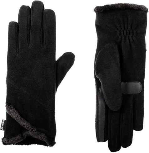 isotoner Womens Stretch Fleece Glove - Microluxe One Size in Saudi Arabia