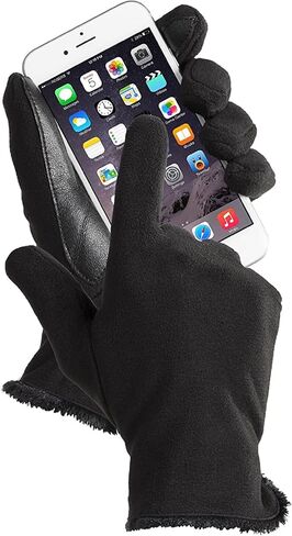 isotoner Womens Stretch Fleece Glove - Microluxe One Size in Saudi Arabia