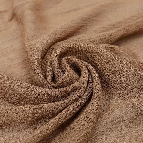 Yeieeo Women's Cotton Scarves with Breathable Lightweight Fabric Fashion Solid Scarf Wrap Shawl in Saudi Arabia