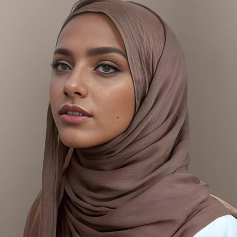 Yeieeo Women's Cotton Scarves with Breathable Lightweight Fabric Fashion Solid Scarf Wrap Shawl in Saudi Arabia