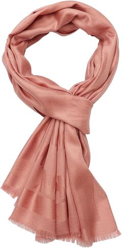 Michael Kors Womens مكدسة وشاح على نطاق واسع ، ملحق أزياء ناعم وأنيق للطقس البارد in Kuwait