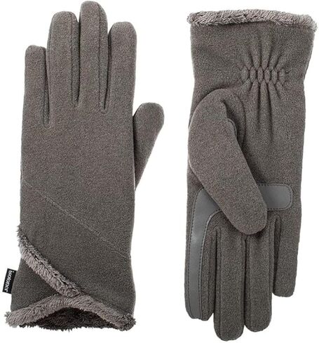 isotoner Womens Stretch Fleece Glove - Microluxe One Size in Saudi Arabia