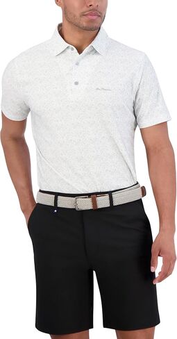 Ben Sherman Men's Performance Golf Polo– Stretch, Extra Soft Fabric, Moisture-Wicking, Odor Resistant in Saudi Arabia