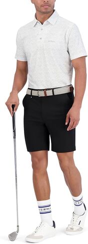 Ben Sherman Men's Performance Golf Polo– Stretch, Extra Soft Fabric, Moisture-Wicking, Odor Resistant in Saudi Arabia