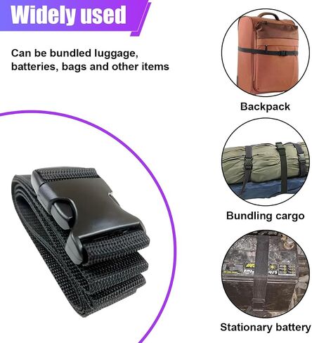 39 Inch Car Battery Tie Down Straps, Adjustable Battery Box Straps with Quick Release Buckle, Auto Hold Down Strap Accessories for Cars Trucks SUVs Boats (1PC) in Kuwait