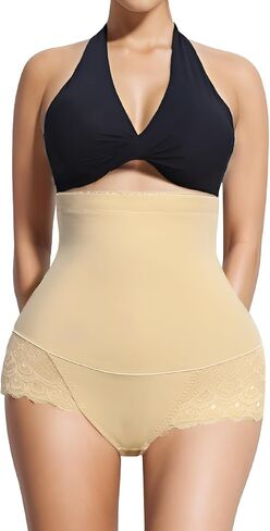 Tummy Control Shapewear for Women, High Waist Body Shaper Panties Girdle Underwear in Saudi Arabia