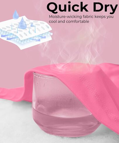 URBAN BUCK Neon Tank Top Sleeveless Hoodie For Women - UPF50+ Sun Protection Crop Top Sweatshirt For Workout & Running in Kuwait