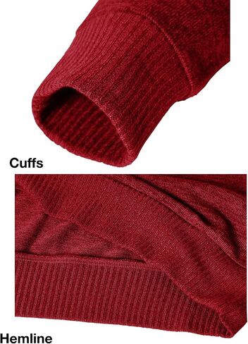 H2H Mens Casual Slim Fit Pullover Sweaters Knitted Tops Lightweight Longsleeve Basic Designed in Saudi Arabia