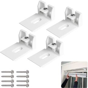 Blinds Shade Bracket for Hunter Douglas Duette Replacement Parts, Compatible with Duette and Applause Cellular Shades 3/4" 4Pcs