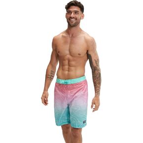 Speedo Men's Swim Trunk Knee Length Boardshort Bondi Printed