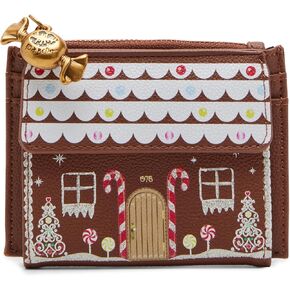 Betsey Johnson Women's Gingerbread Bifold Wallet, Brown, One Size