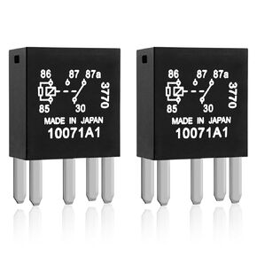 G8V-RH-1C7T-R-DC12 Power Relay, 12vdc 278002822 7866 D1780C 301-1C-C-R1-U01, 5 Pin Multi-Purpose Auto Fuel Pump Relay, Electrical System Relays Replacement for Car Accessories